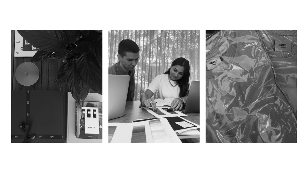 MAJATU Studio brand collaboration insights featuring design discussions and product showcase in a creative workspace.