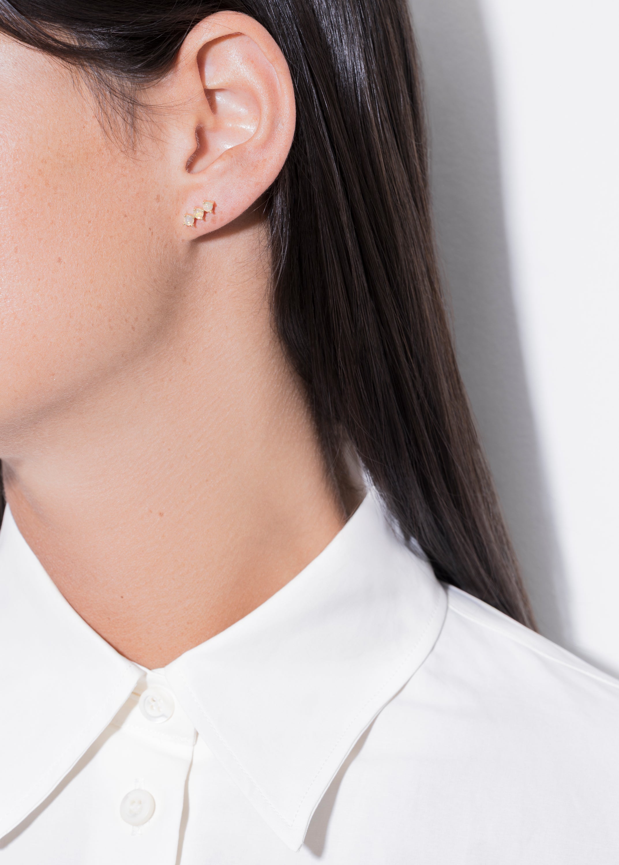 laila earring 18k opala earrings