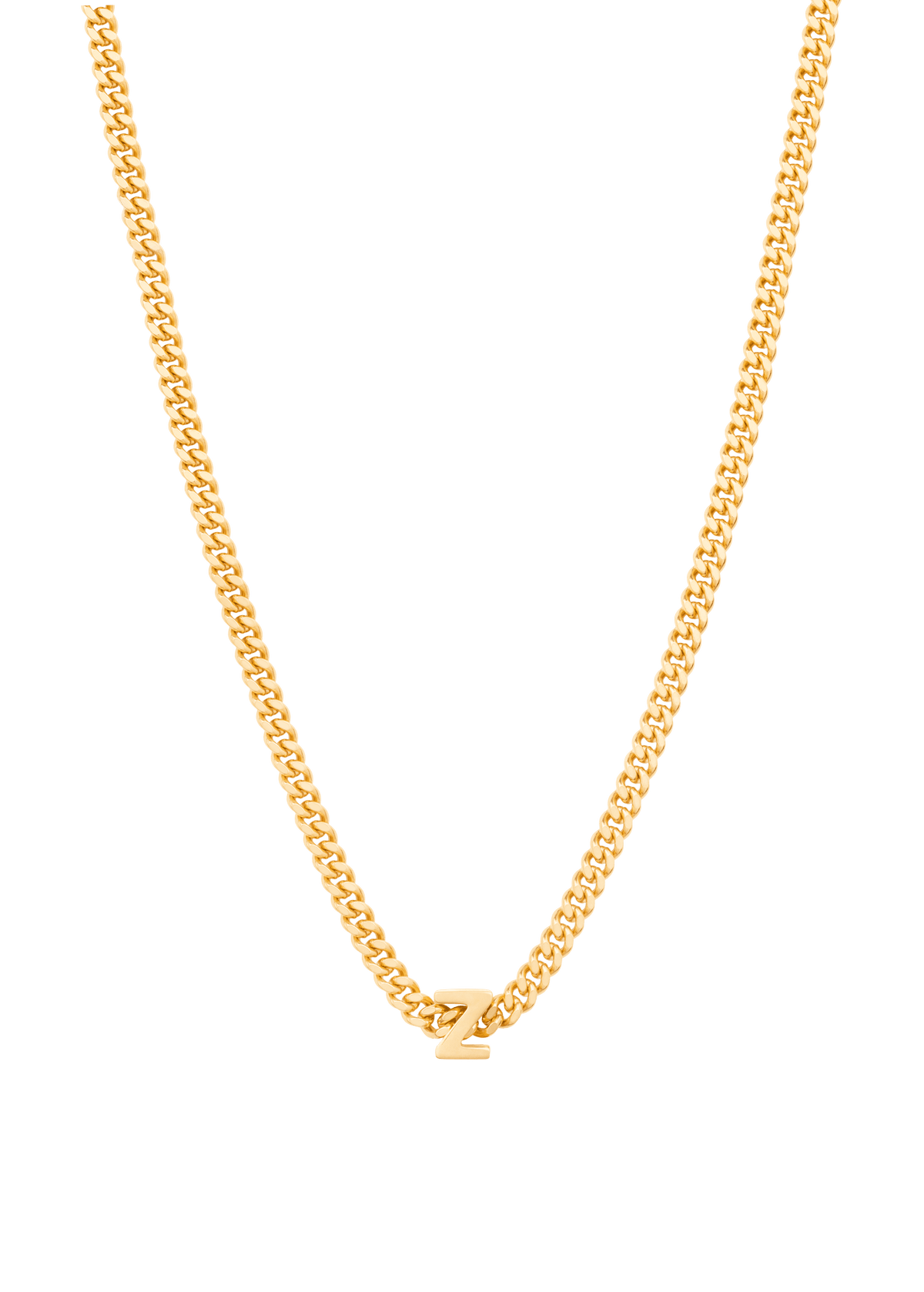 colar com letra pendente Z Colares