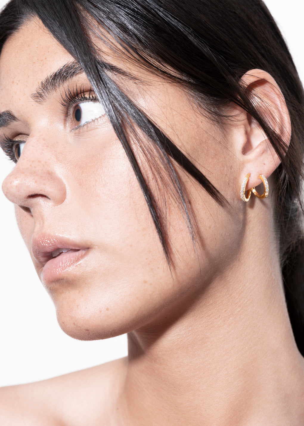 brincos amina double layer