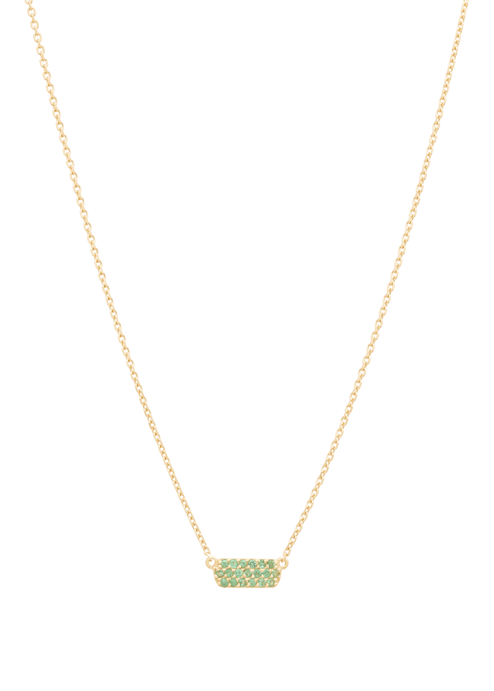 colar hannah 18k esmeralda Colares