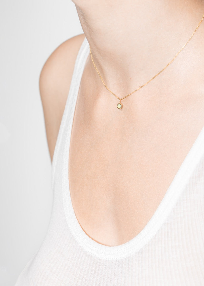 mock necklace 18k opala necklaces