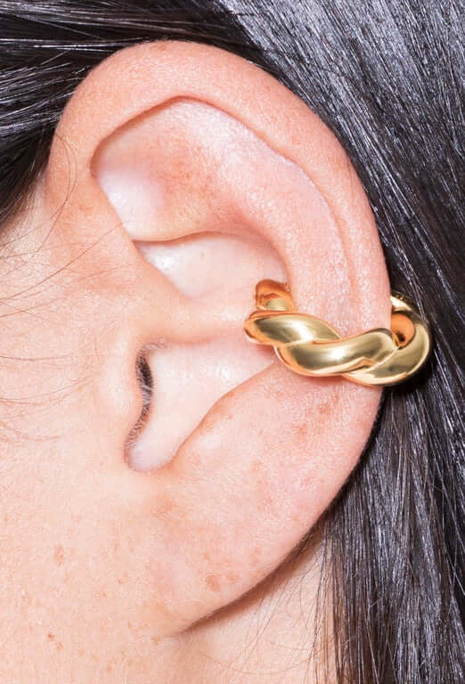 brincos ear cuff Monet