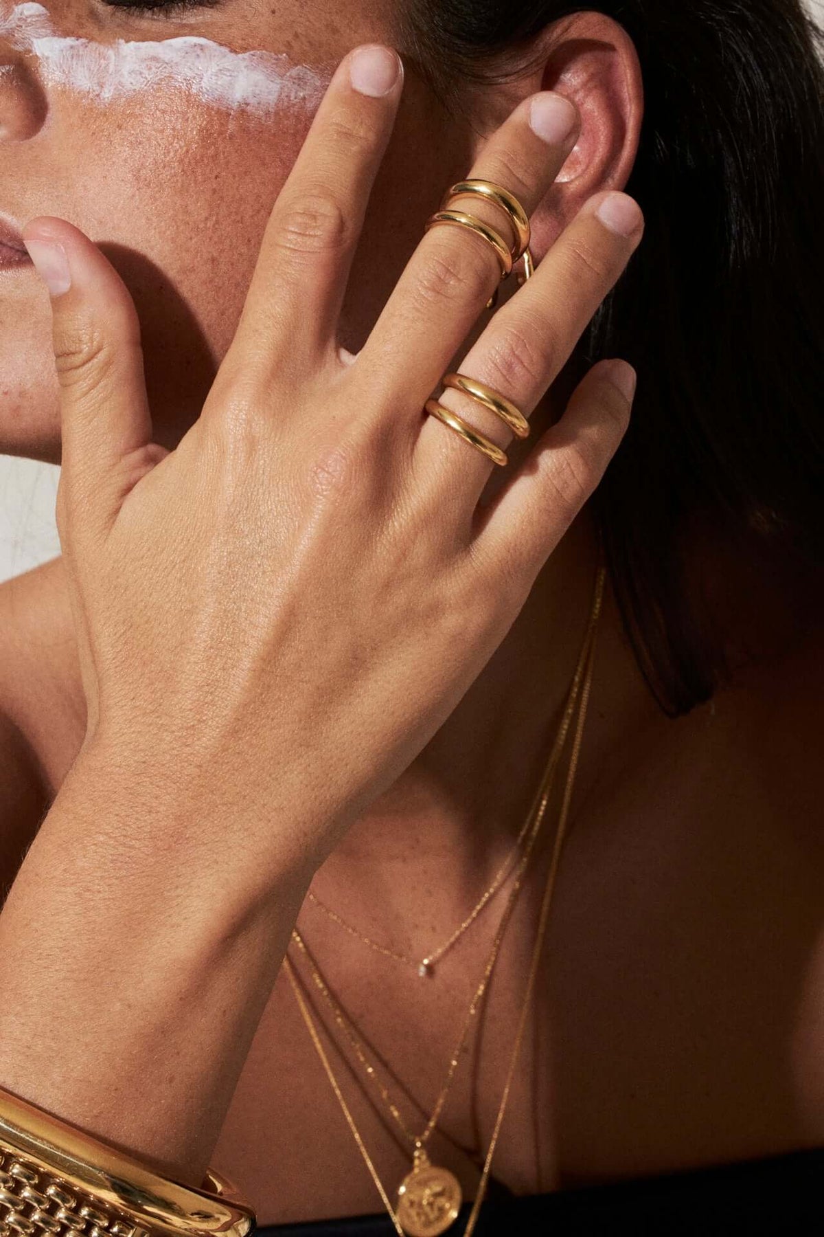 Nora Double Band Ring Rings