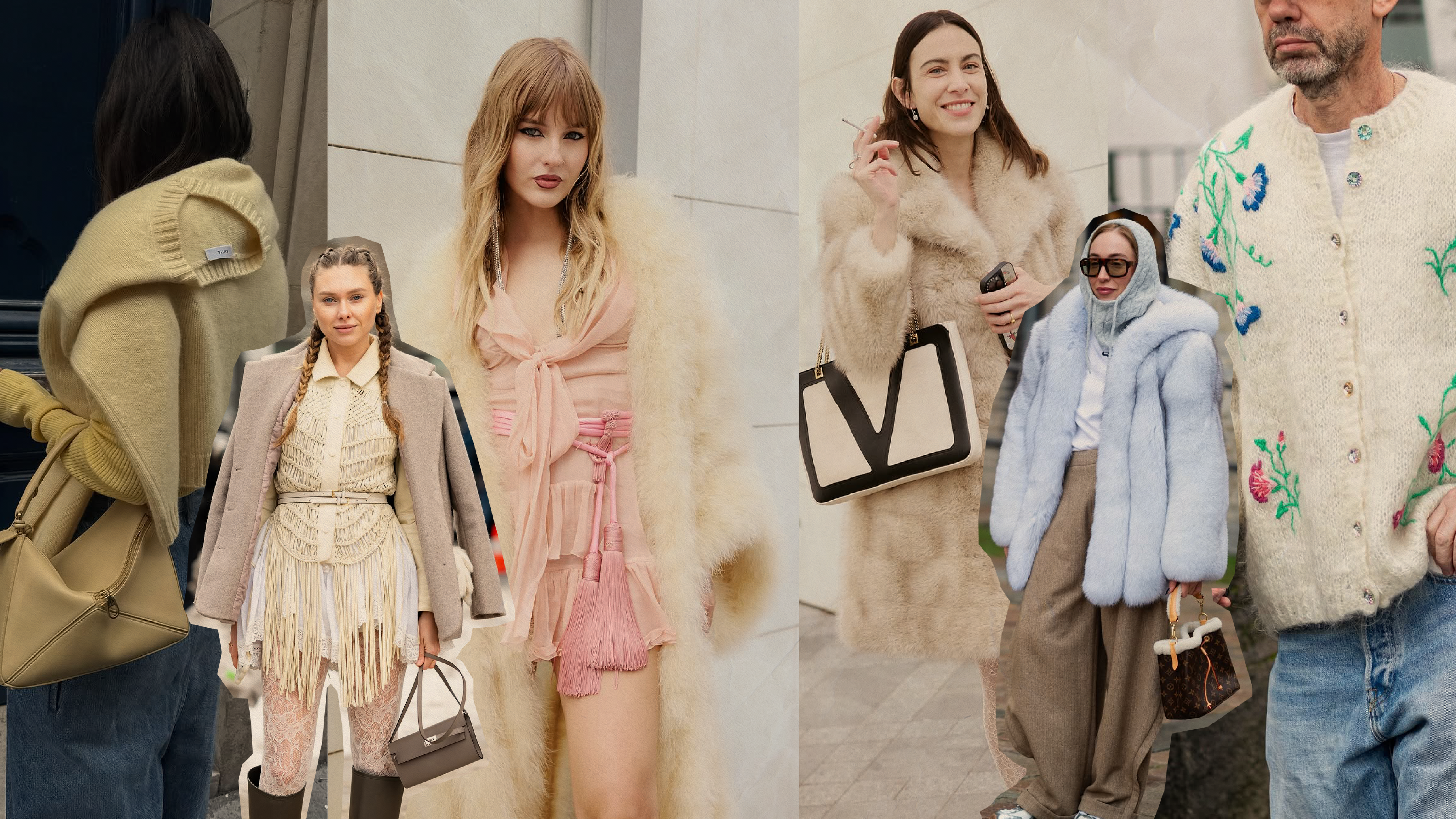 pastels are vibing at fashion week