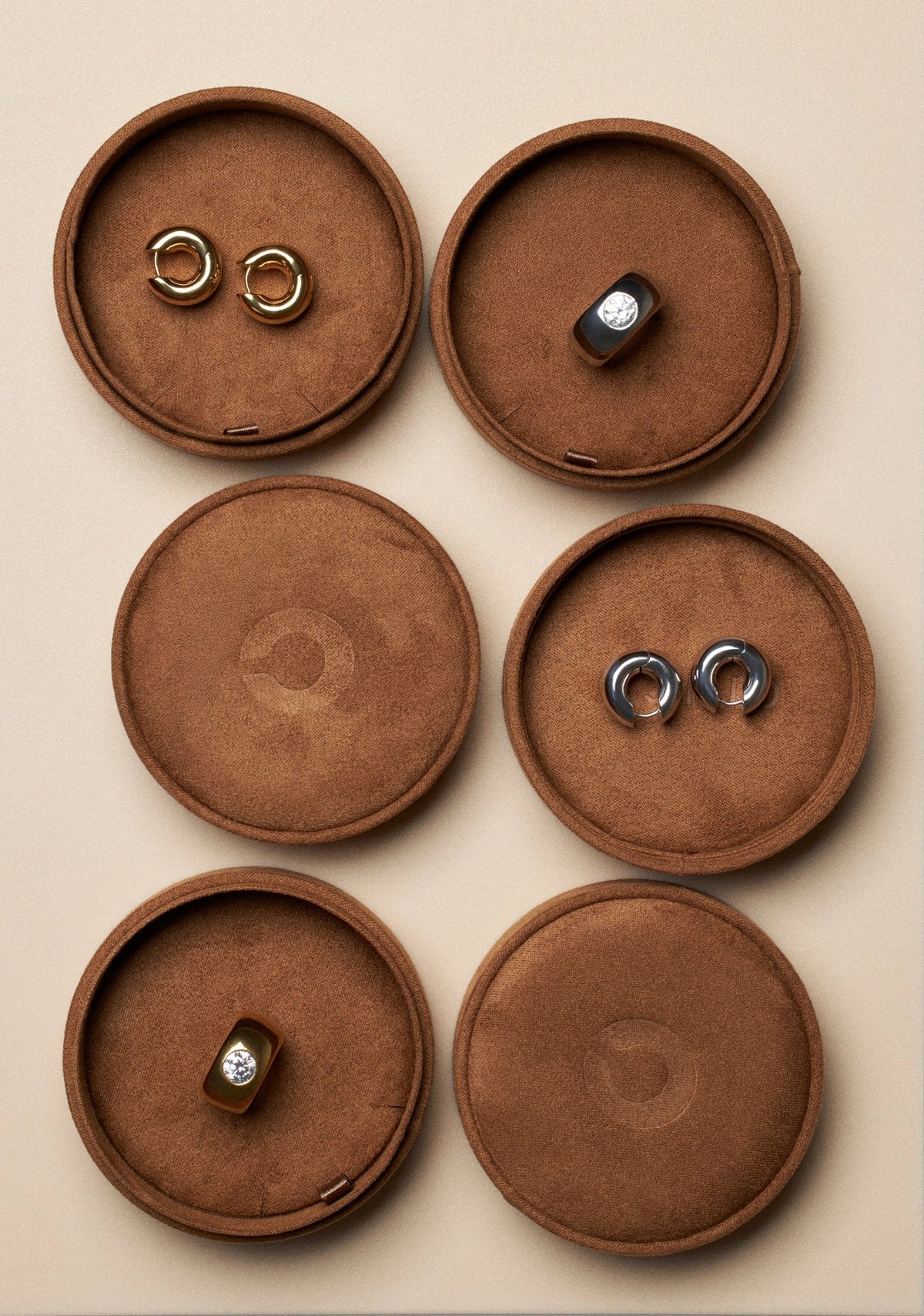 engaging collection of engraved jewelry ideas in display boxes