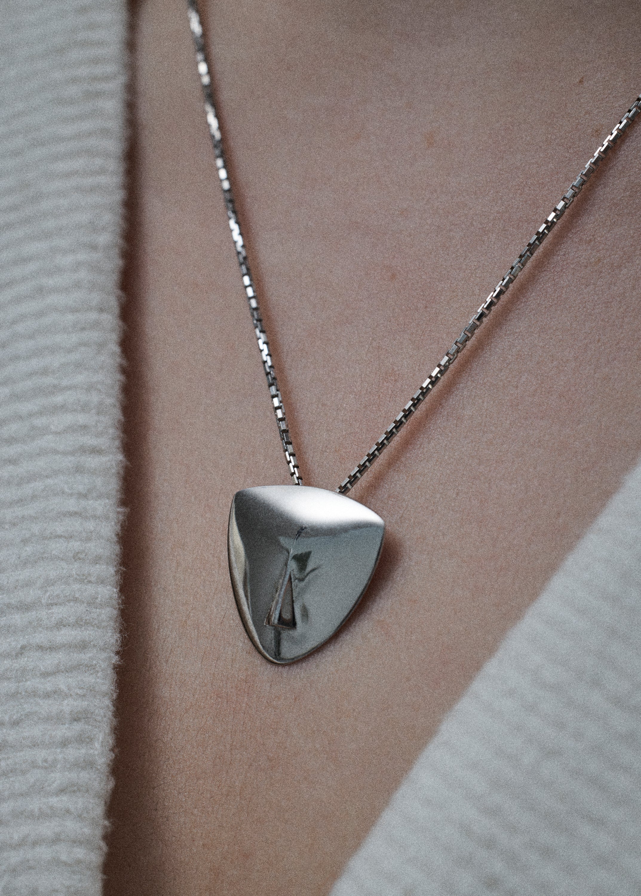 ta necklace in silver