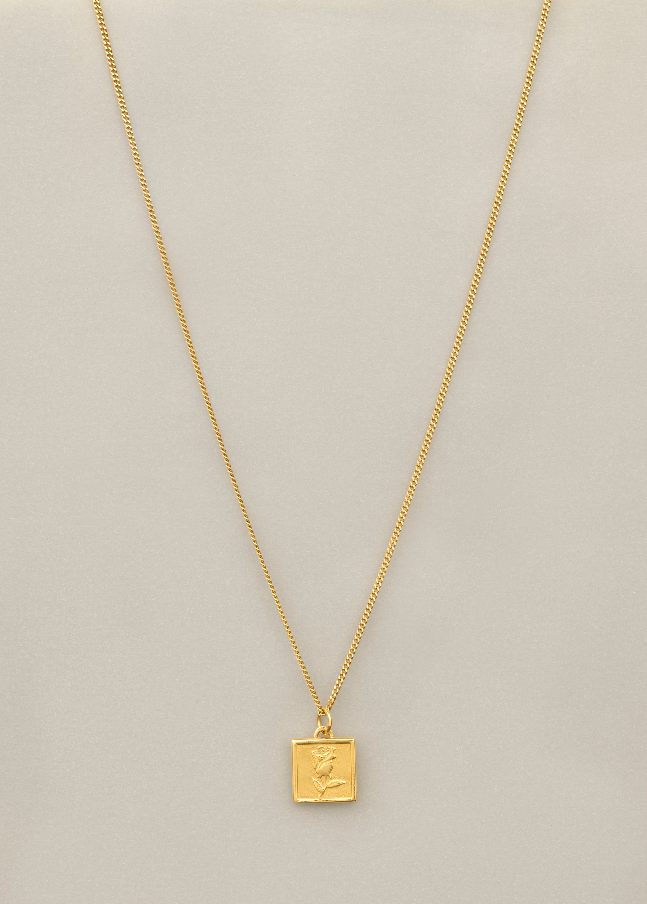 dyl necklace in gold