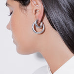 vera and mini vera earrings silver