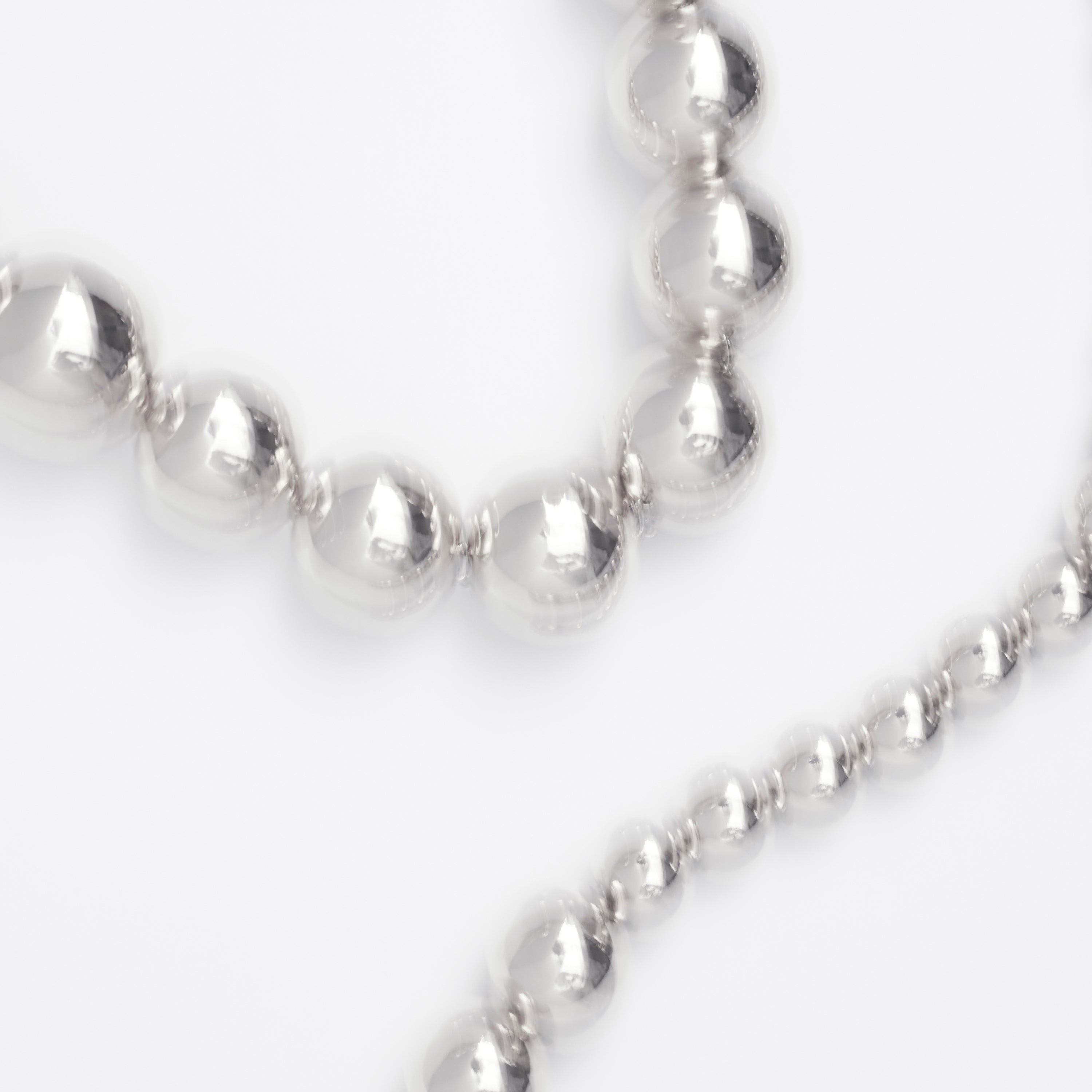 silver jackie necklace