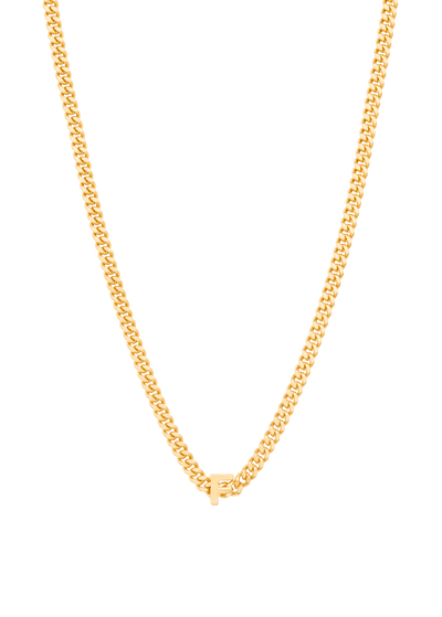 colar com letra pendente F Colares