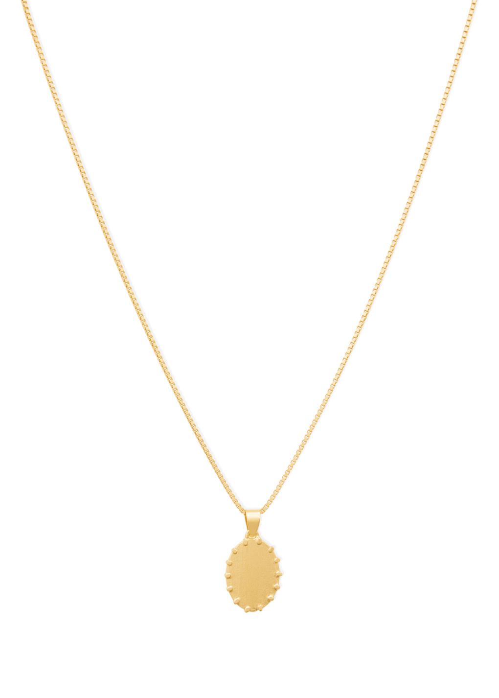 amelia necklace in gold