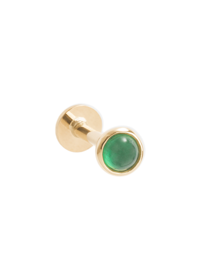 Brincos Balalai 18k esmeralda