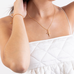 Bella necklace silver model