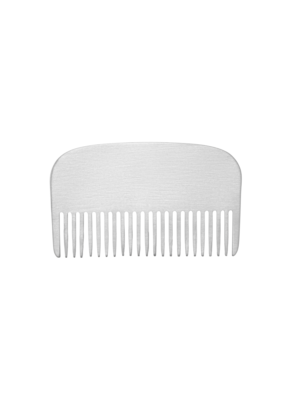 the combing comb em prata