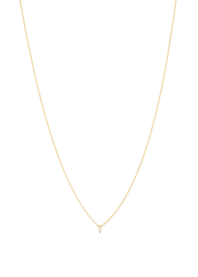 colar daphne com diamante 18k Colares