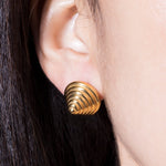 diana earrings gold