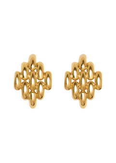 gala earrings in gold 