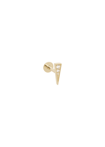 brincos de diamante gimlet em ouro 18k
