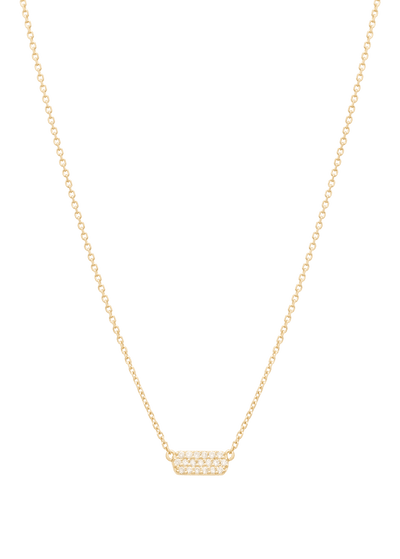 colar hannah 18k diamante Colares