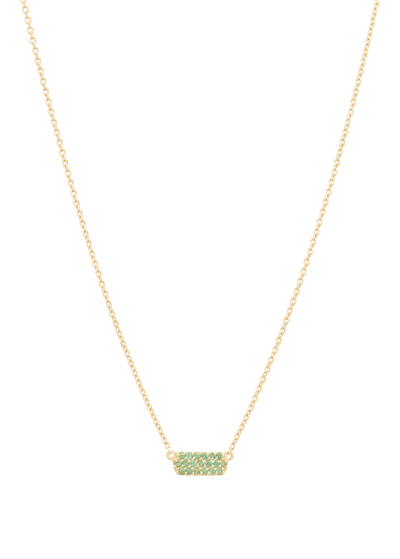 colar hannah 18k esmeralda Colares