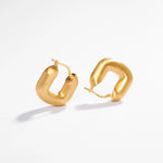 magda huggies earrings