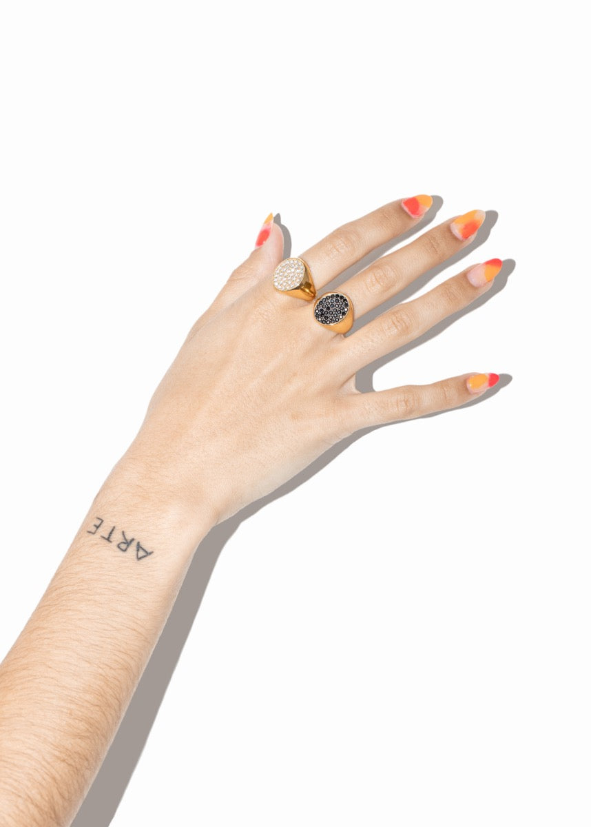 manu ring black