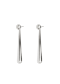 mini sade earrings in silver