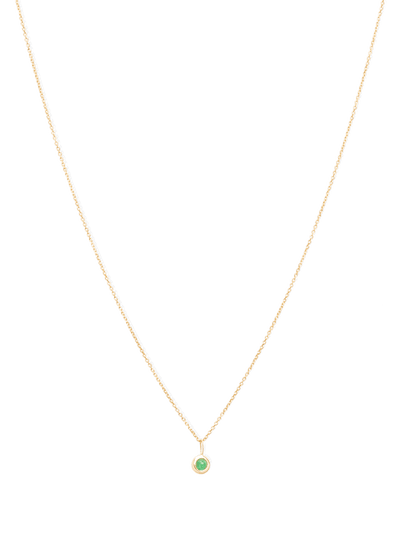 colar simulado 18k esmeralda Colares
