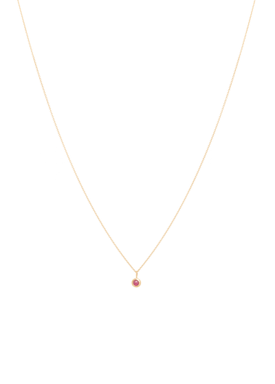 colar simulado 18k rubi Colares