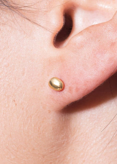 brincos de pino (não)esfera 18k Brincos