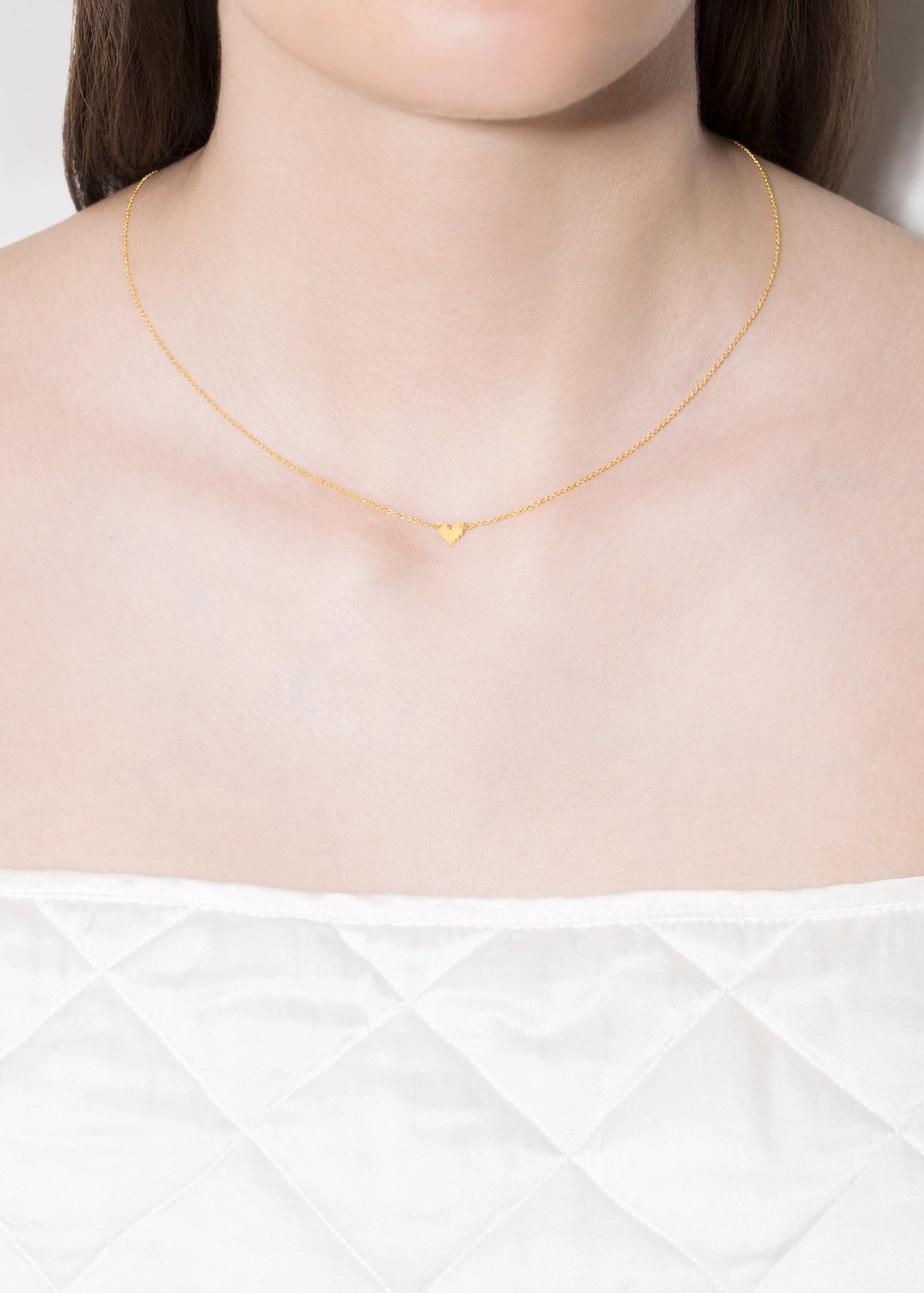 PIXEL Heart Mini Necklace Necklaces