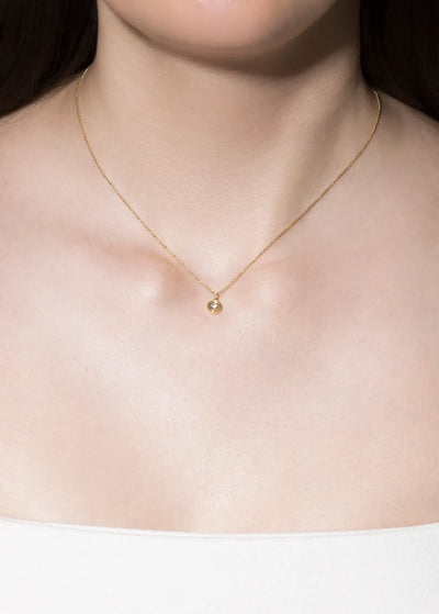 Margarida bezel 18k diamond necklace Necklaces