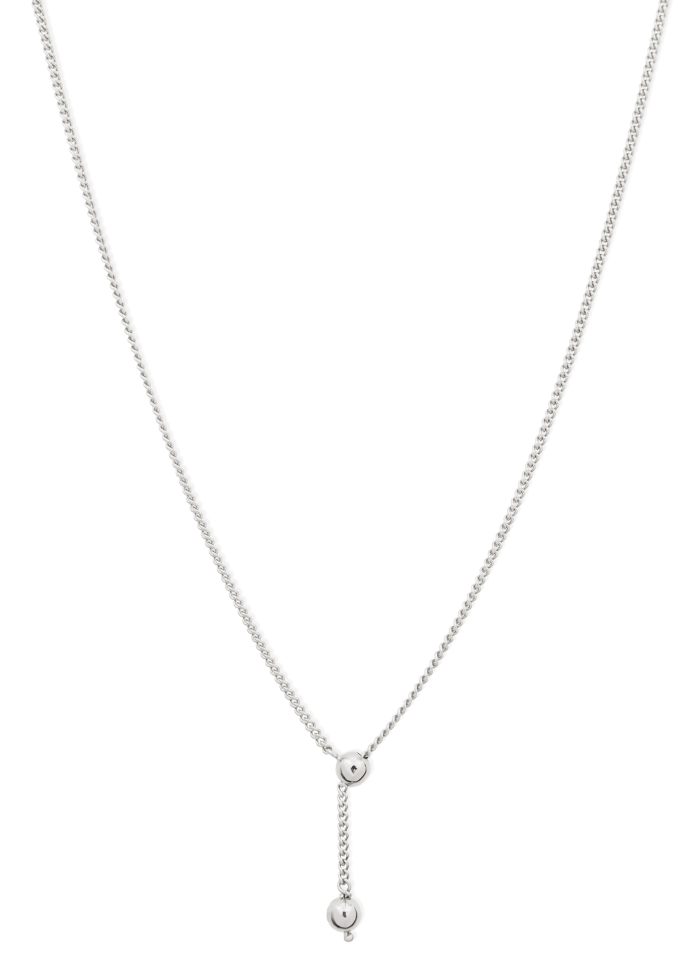 scarlett necklace in silver