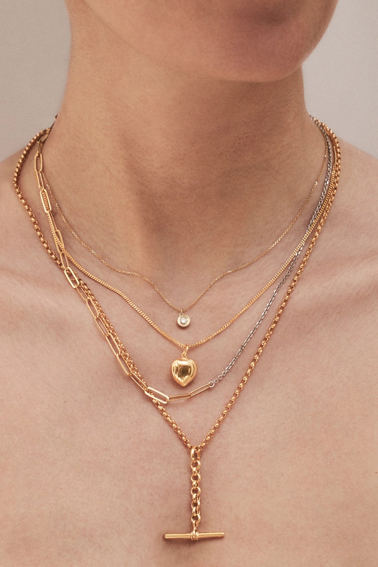 T-Bar Necklace Necklaces