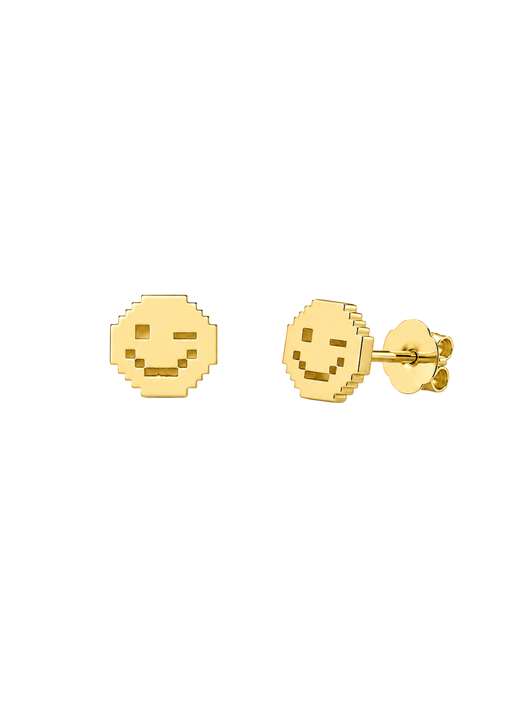 Brincos Mini PIXEL Smile Wink